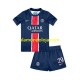 Camisola Paris Saint-Germain Bradley Barcola 29 Criança Equipamento Primeiro 2024-2025 Manga Curta